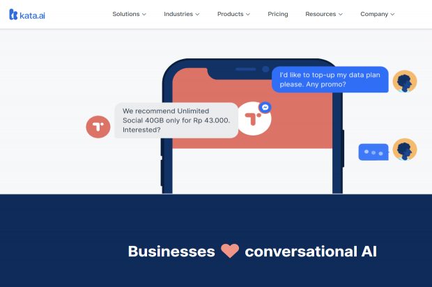 Teknologi Chatbot Digandrungi, Pengguna Startup Kata.ai Tumbuh 170%