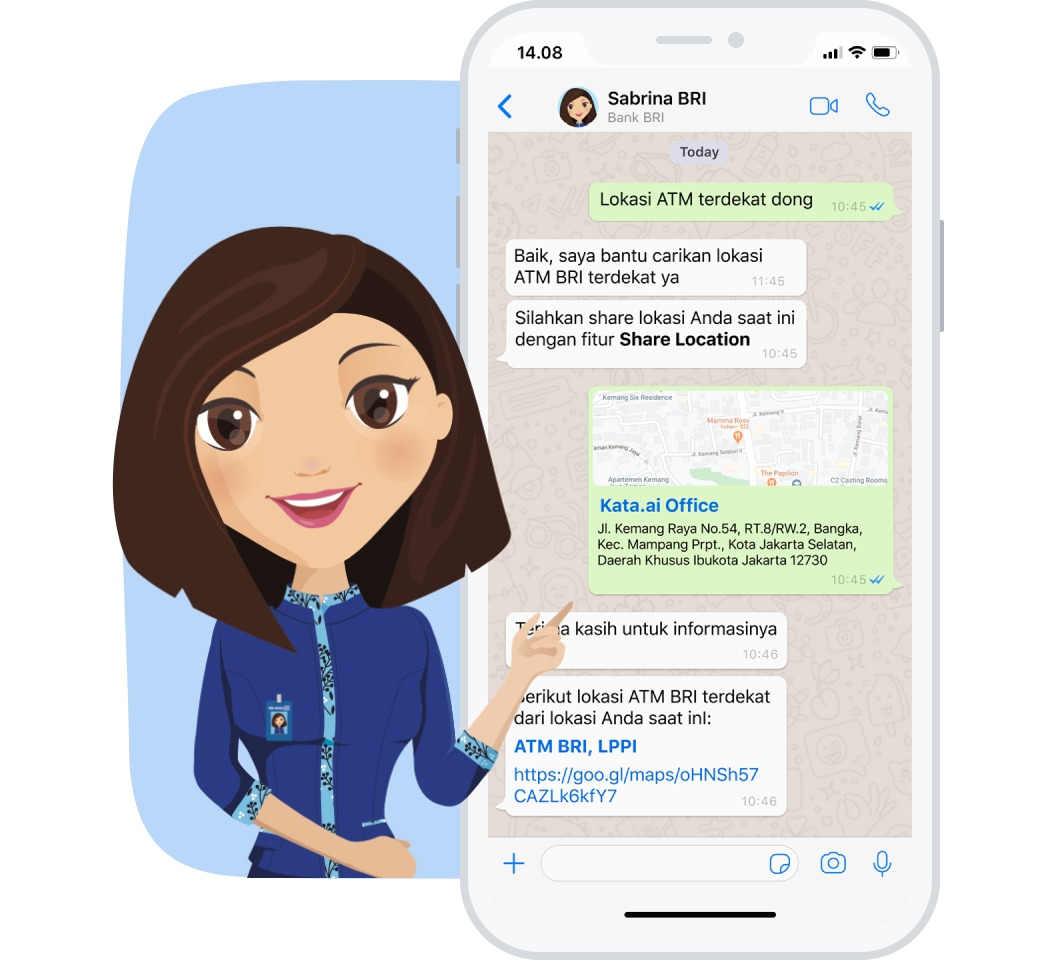 Meet our WhatsApp chatbot